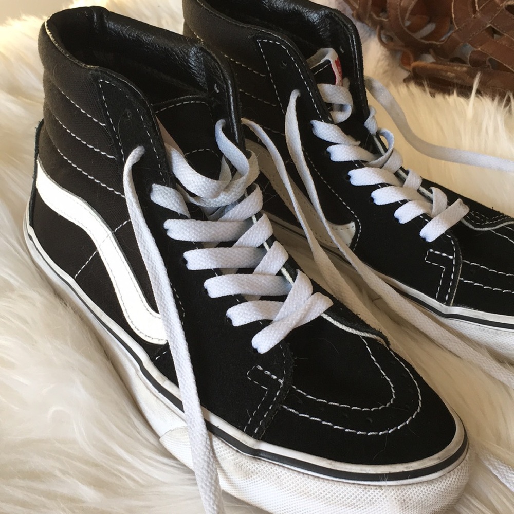 Vans high top sneakers